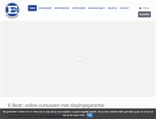 Tablet Screenshot of e-beat.nl